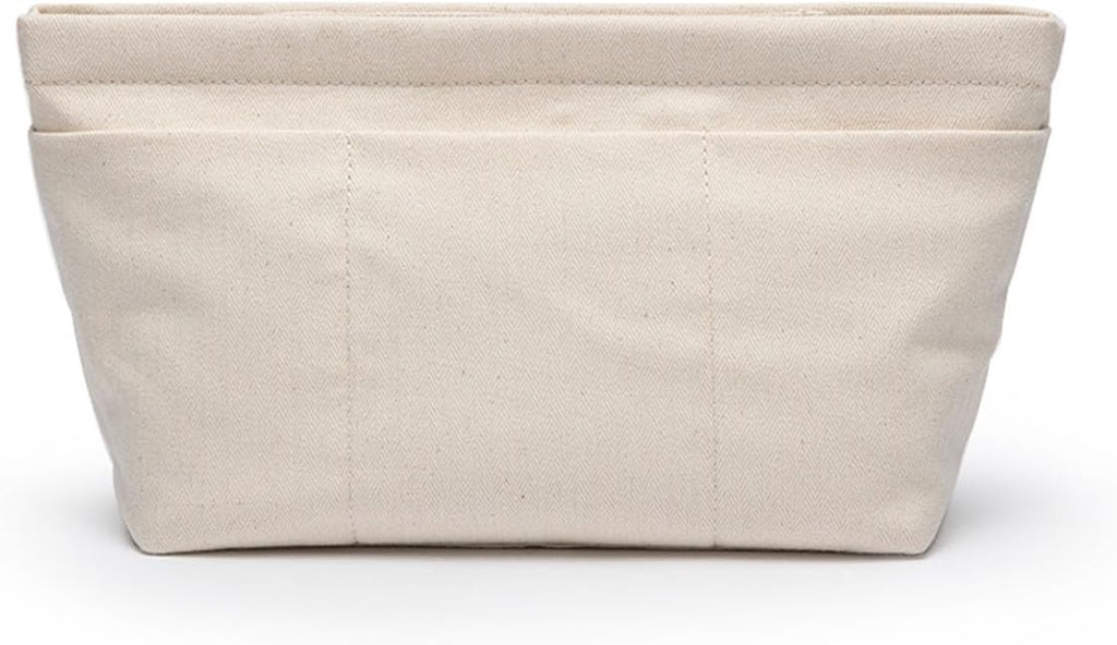 Tote Purse Insert Handbag Organizer Shaper Handbag Liner Bag in Bag Divider Organizer Insert (L-With Zipper) - Image 11