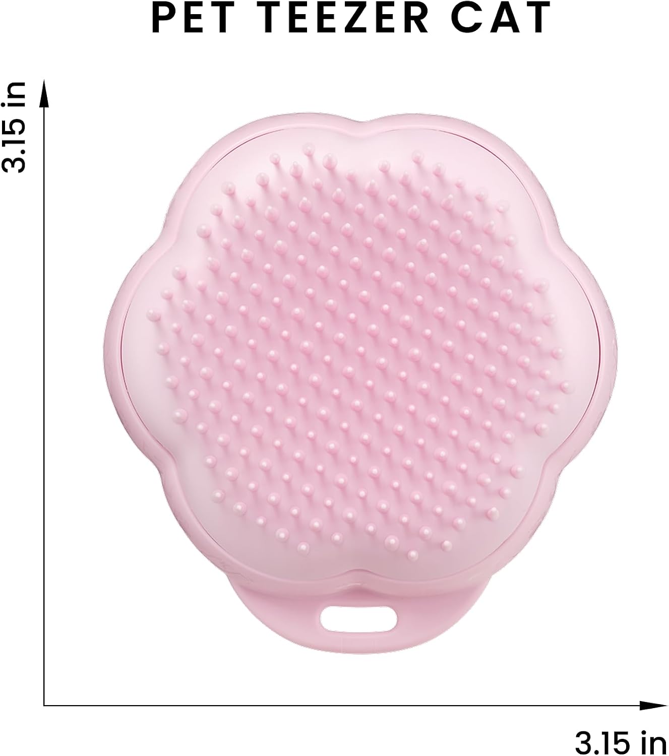 Lifestyle view of Tangle Teezer Pet Teezer in Millennial Pink