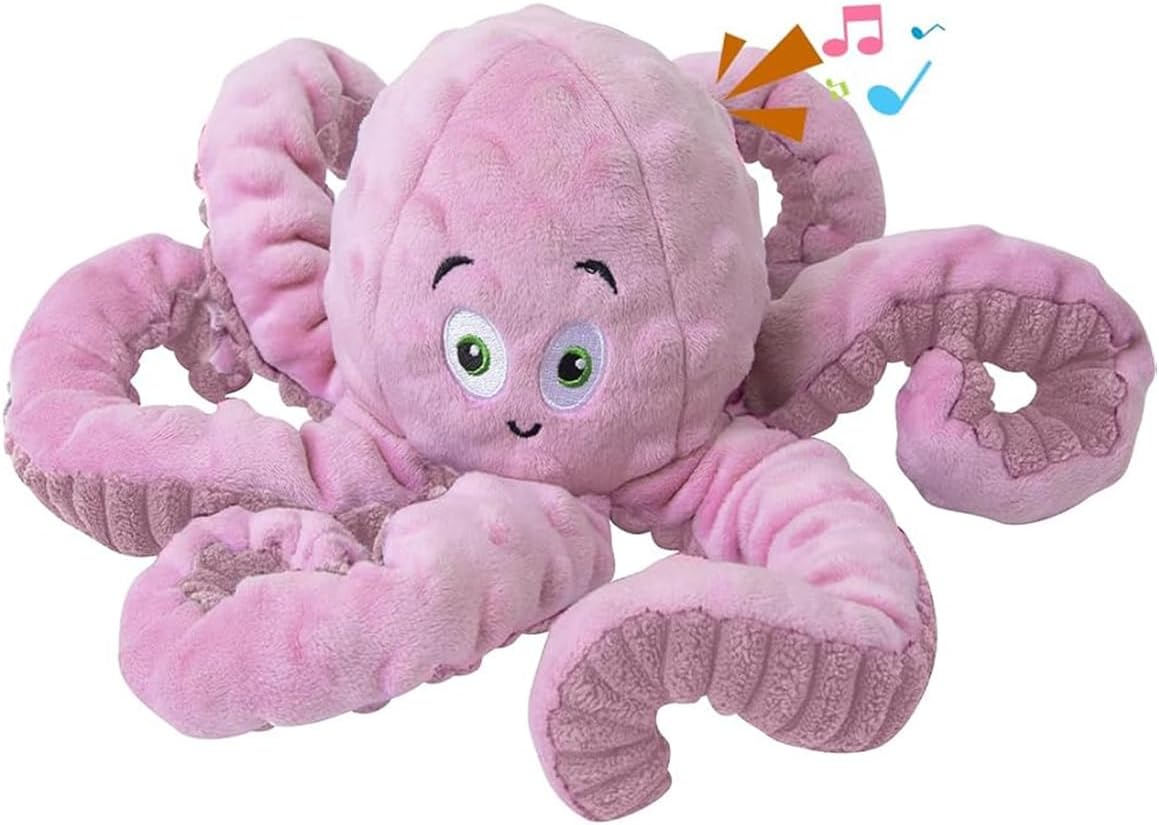 BUYPOW Funny Plush Dog Chew Toys, Squeaky Dog Toys, Interactive Tug of War Puppy Toys, Stuffed Dog Toys for Small, Medium and Large Dogs - Monkey - Image 10