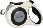 XL 16FT Retractable Dog Leash for Large Dog up to 120 lbs, Chew Proof Steel Wire Extender, One-Hand Brake & Lock, Tangle-Free Heavy Duty Walking Leash XL Black - Image 11