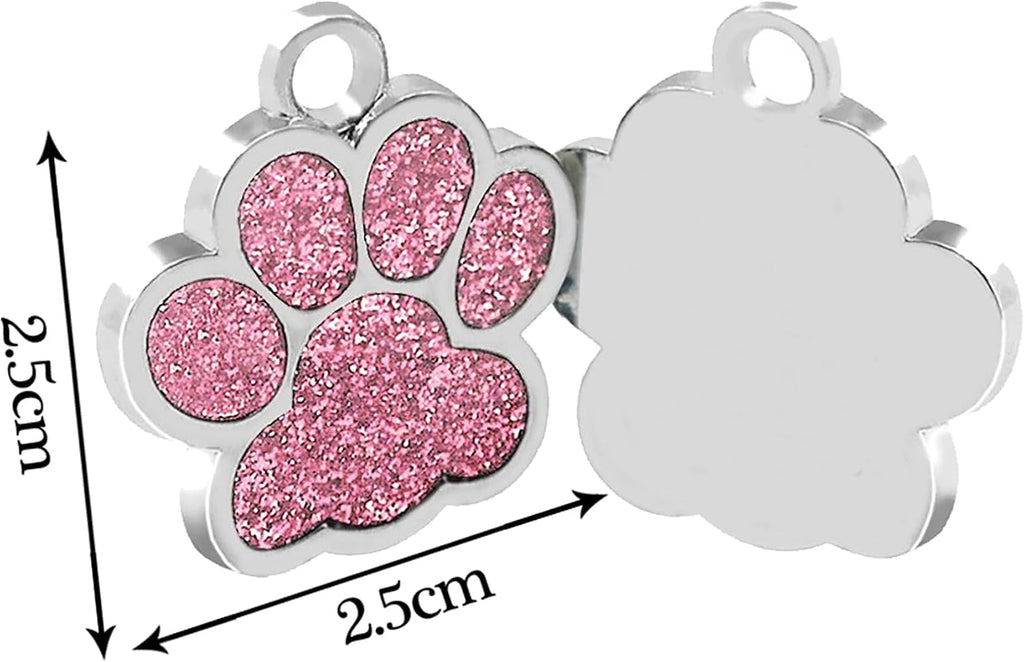 EDSG Custom Dog Identification Tag back side engraving view