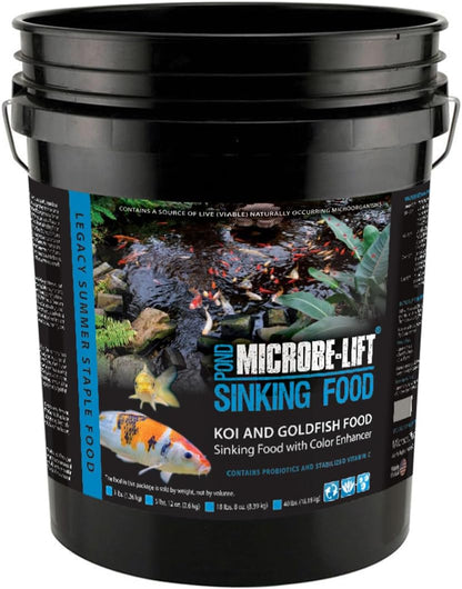 Microbe-Lift MLLSPMD Sinking Fish Food Pellets for Ponds, Water Gardens, and Fountains, for Live Goldfish and Koi, 3 Pounds - Image 10