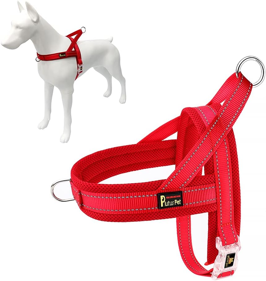 Plutus Pet comfort fit padded pet vest on medium size breed