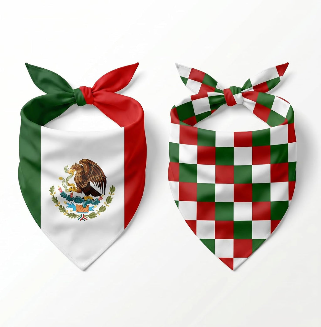 Reversible Dog Bandana, Dual-Layer Pet Scarf, Soft Washable Comfortable Fade-Resistant Triangle Bib for Medium Large Dogs, Soccer Fan Outfit 31.5x22.4in (Argentina) - Image 13