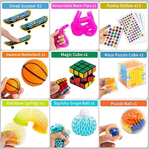 Close up of tactile sensory toys for ADHD and anxiety relief