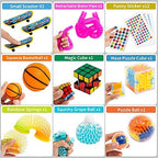 Close up of tactile sensory toys for ADHD and anxiety relief
