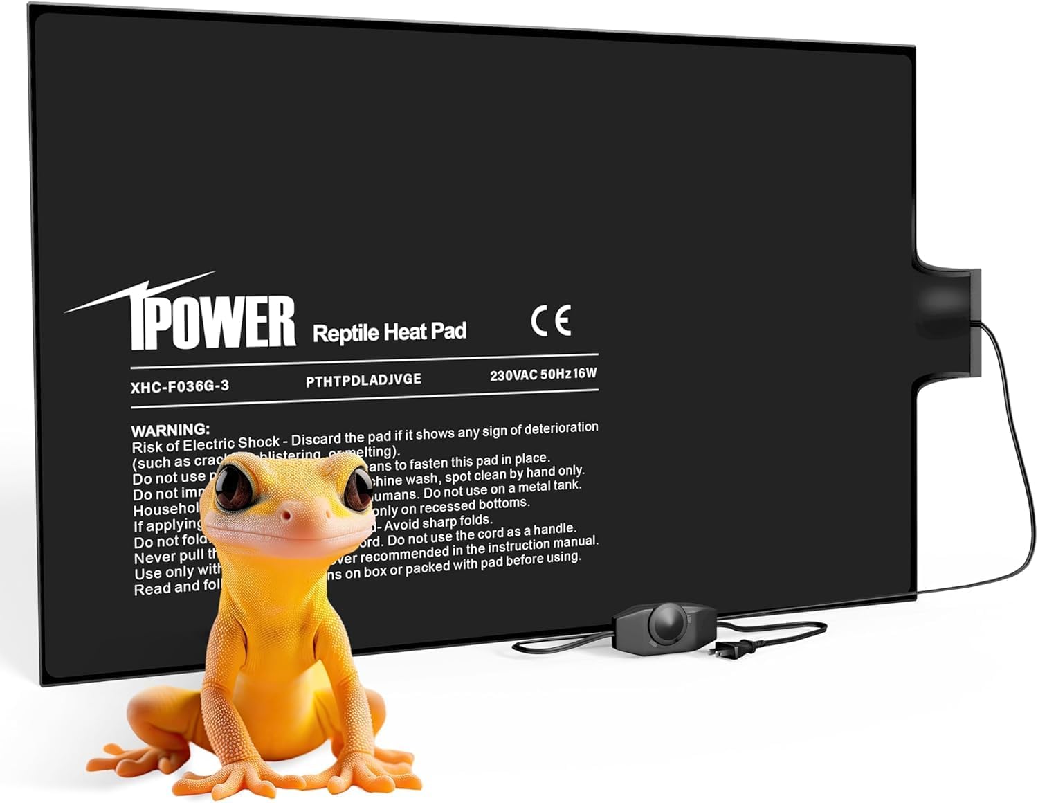 iPower Reptile Heat Pad 4W Under Tank Terrarium Warmer Heating Mat for Turtles Lizards Frogs and Other Small Animals, 4x7 Inch - Image 11