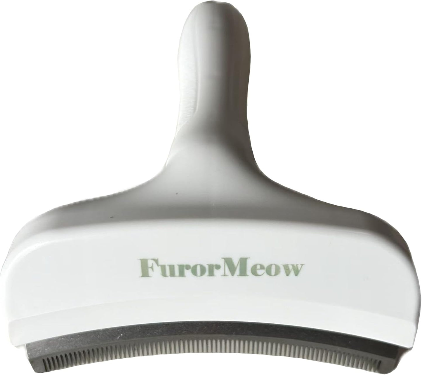 FurorMeow deshedding tool for small pets on white background