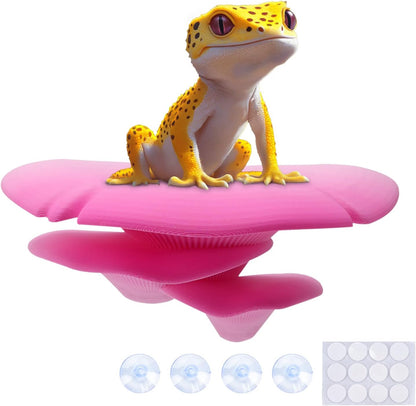 Westant Mushroom Decor for Reptile Tank, Fish Tank, Pet-Safe Bearded Dragon Tank Accessories, Realistic Terrarium Plants for Leopard Geckos, Crested Geckos, Tree Frogs, Snakes (Forest, Trio Cap) - Image 10