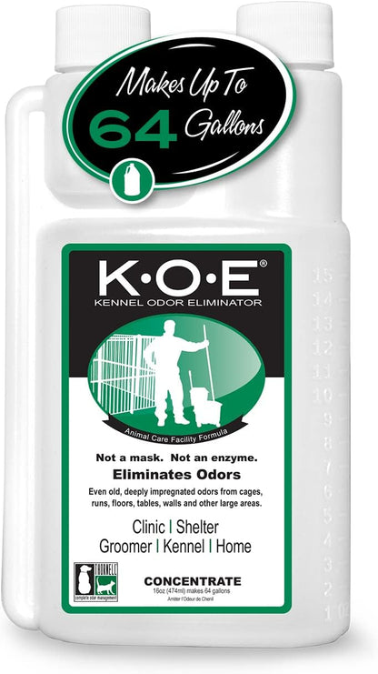 Odorcide K.O.E Kennel Odor Eliminator Concentrate, Fresh Scent, 16 oz - Non-Enzymatic Formula for Cages, Runs, Home and Kennel Use - Image 12