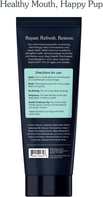 Arterra Pet Science toothpaste for tartar removal