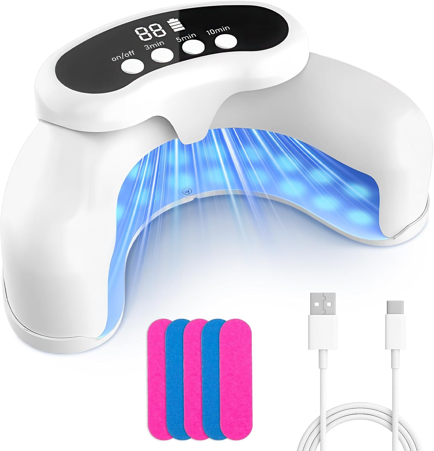 Leeyond nail fungus laser treatment device front view for home use