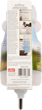 Lixit small animal water bottle flip top lid open