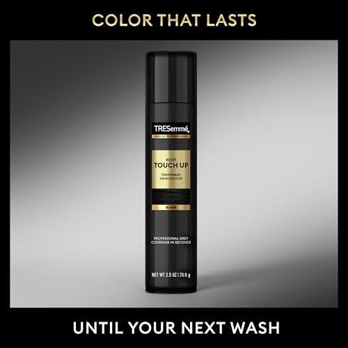 Authentic TRESemmÃ© temporary hair color spray for gray roots