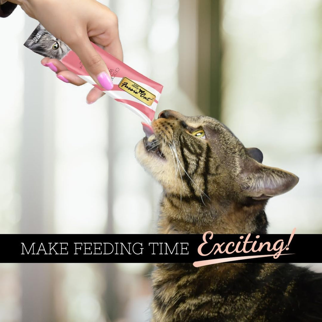 Fussie Cat cat treat multi-pack nutritional information