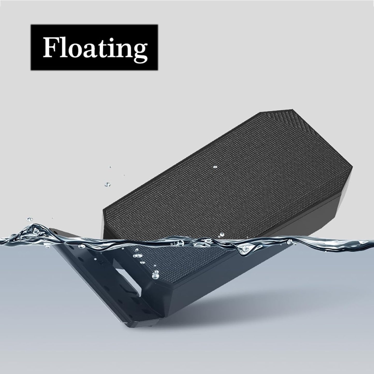 Carefree Fish S Plus magnetic aquarium scraper floating on top of water surface