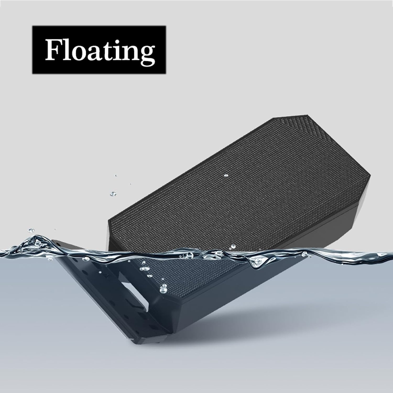 Carefree Fish S Plus magnetic aquarium scraper floating on top of water surface