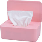 Socoman diaper wipes dispenser pink front view