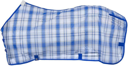 Soft fleece wither protection detail on the Tough 1 heavy duty horse blanket