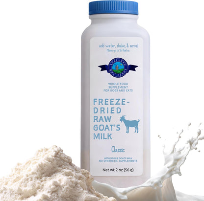Shepherd Boy Farms Freeze Dried Raw Goat Milk Classic front package view