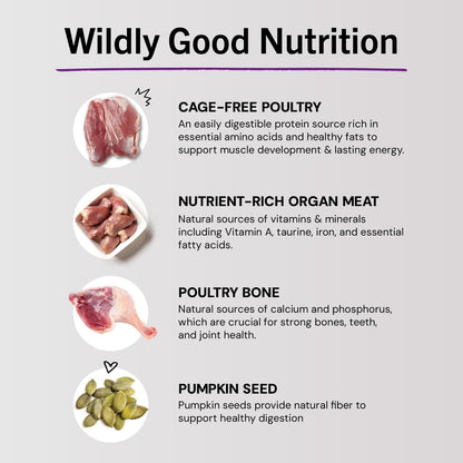 Stella & Chewy's Freeze-Dried Raw Cat Dinner Morsels - Premium Duck & Goose Recipe with 98% Cage-Free Poultry & Organs - Natural Grain-Free Cat & Kitten Food - Made in USA - 8 oz - Image 9