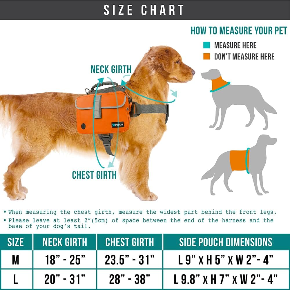 PetAmi Vest Dog Pack showing close-up of the highly reflective safety stripes in low-light conditions