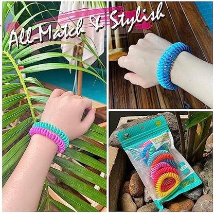 Natural essential oil insect repellent bands for adults