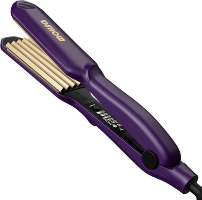 Dshow Hair Volumizing Crimper front view for salon styling