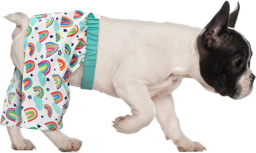 HDE pet board shorts adjustable waistband close up
