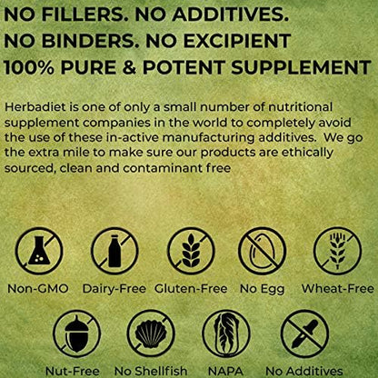 Healthy skin hair and nails concept with Herbadiet bamboo extract.