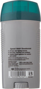 Imported USA Speed Stick Regular solid underarm stick packaging details