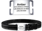 TechMark Dog Tags Personalized for Pets Custom ID Laser Deep Engraving Stainless Steel Ultra Durable, Polished Curved Rectangular Arch, Text ONLY for 3/8" Collars - Image 11