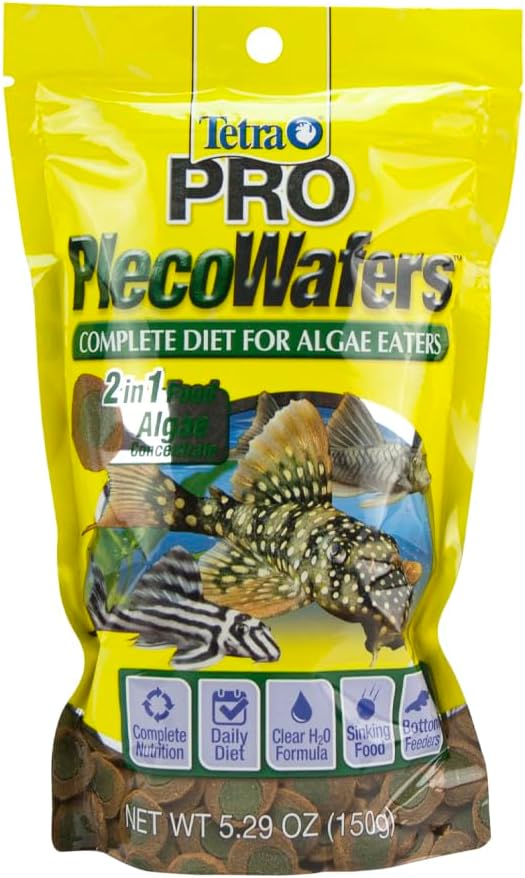 Tetra Pro PlecoWafers front view container packaging