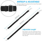 Two pack black dog safety belt for car travel