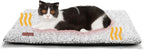 Mora Pets thermal cat bed being placed into a washing machine for easy cleaning