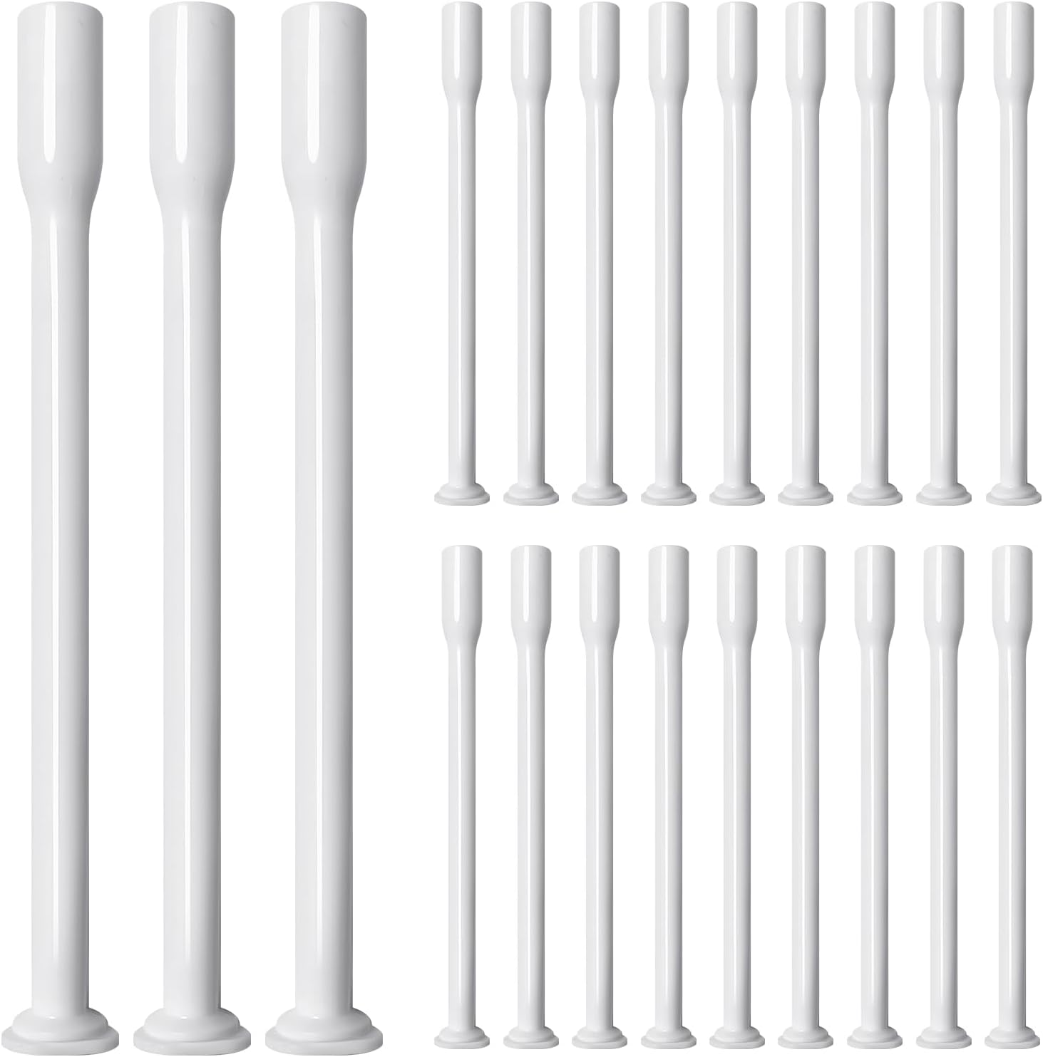 Dizzily 30 Pack Disposable Vaginal Suppository Applicators front view