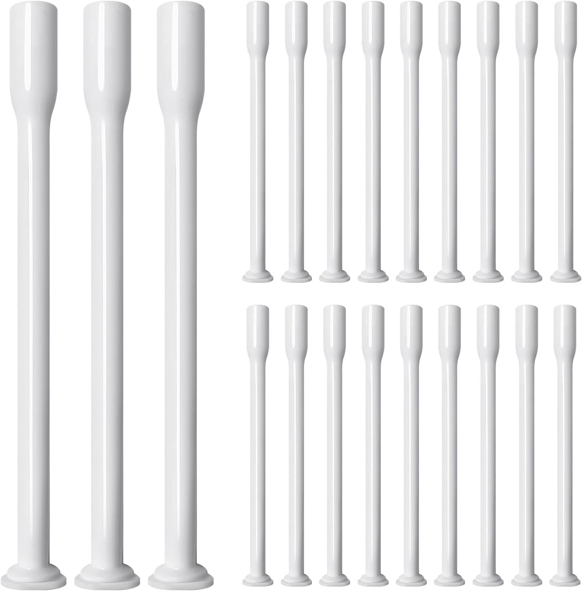 Dizzily 30 Pack Disposable Vaginal Suppository Applicators front view