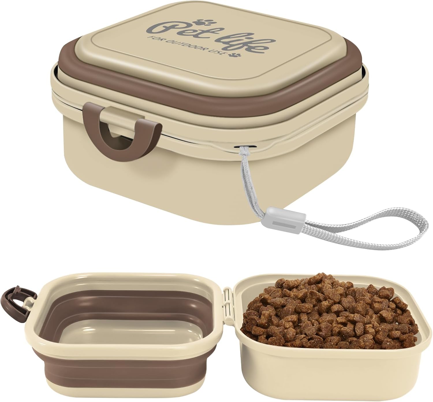 Cermug lightweight dog accessory demonstrating the durable food grade material thickness