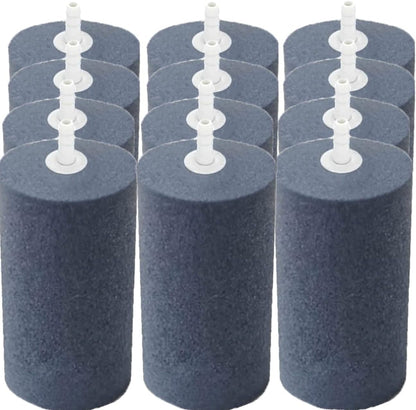 Large Air Stone, Air Stone Hydroponics, 4 x 2 Inch Large Air Stone Cylinder Bubble Diffuser for Aquarium, Fish Tank, Pond and Hydroponics Air Pump, Growing System, Circulation - Image 9