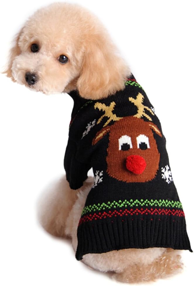 NACOCO imported pet holiday clothes neck and arm placement detail