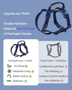 DF Freedom martingale dog harness padded control handle