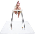 Graco under high chair mat front view clear waterproof floor cover for baby feeding time