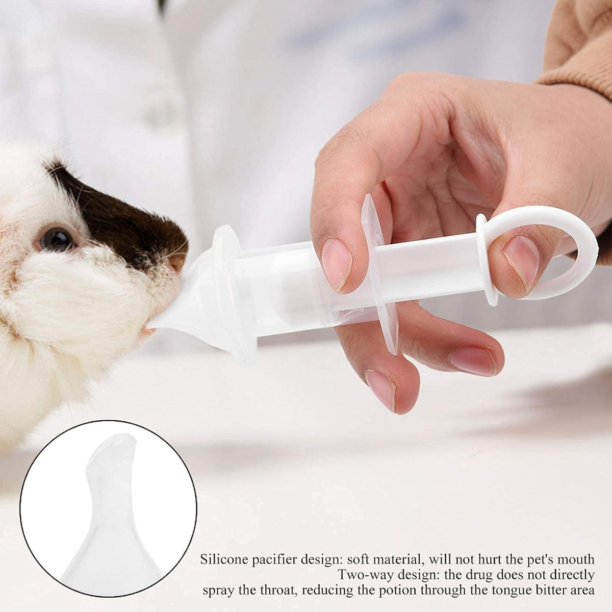 Eforlike imported pet medicine injector packaging showing instructions for small animals