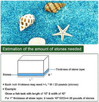 BXI vibrant blue glass sand spread out for terrarium design
