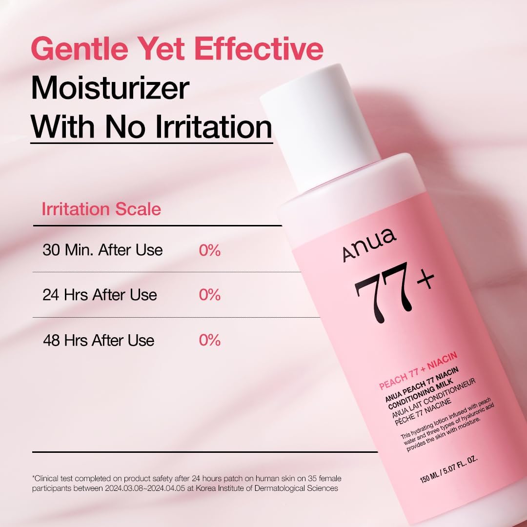 Anua Peach Niacinamide Conditioning Lotion, 5.06 fl.oz - Image 5