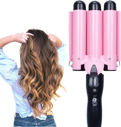Modvica 3 Jumbo Barrel Curling Iron front view