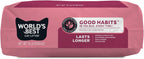 World's Best Cat Litter Good Habits product label details