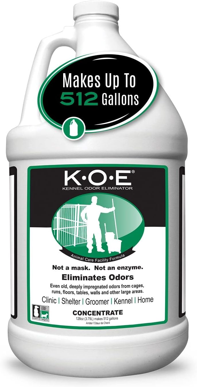 Biodegradable non masking dog odor control liquid for indoor and outdoor surfaces