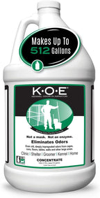 Biodegradable non masking dog odor control liquid for indoor and outdoor surfaces