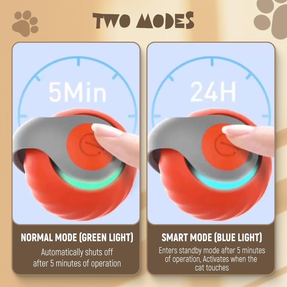 LONNIY electronic self moving hunt simulation toy pack for indoor adult cats exercise